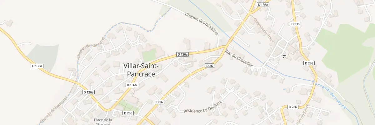 Plan du 5138 Le Paroir à Villar-Saint-Pancrace