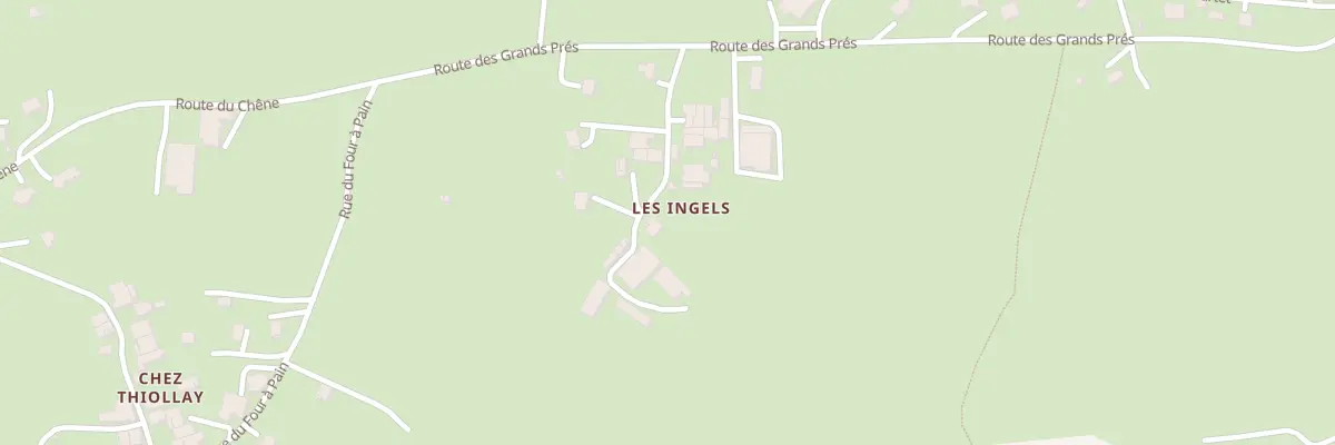 Plan du 205 Hameau Les Ingels à Saint-Paul-en-Chablais