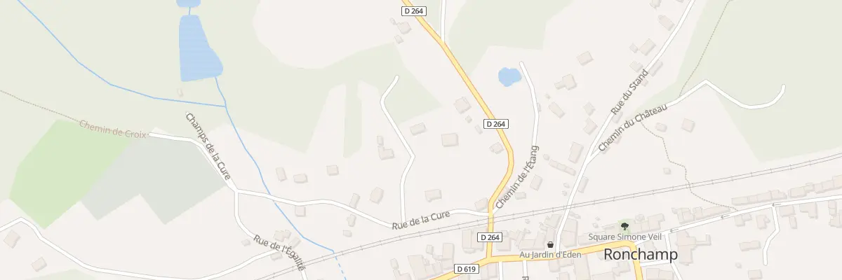 Plan du 6 Imp des Anciens d’Afn à Ronchamp