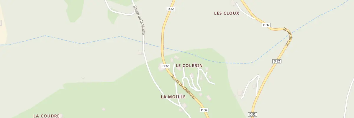 Plan du 2122 Rte du Chef Lieu au Biot