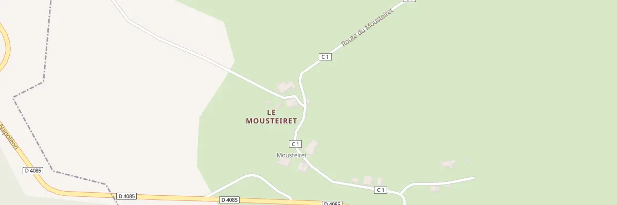 Plan du 7056 Le Mousteiret à Peyroules