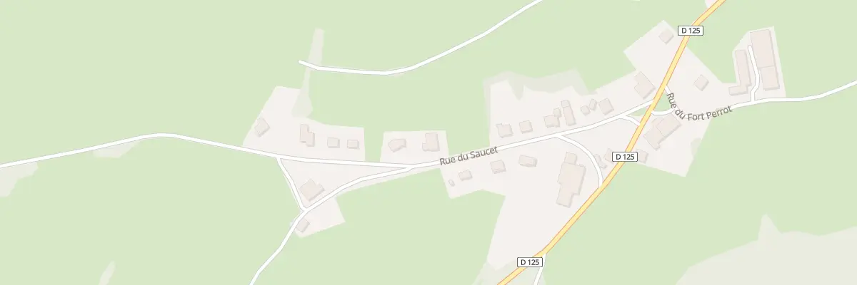 Plan du 18 Rue du Saucet à Bretonvillers