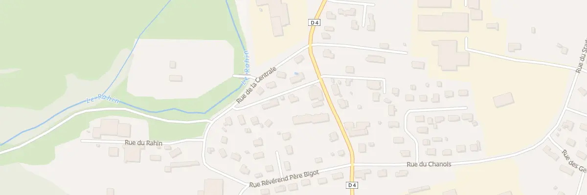 Plan du 3 Rue Depoulain à Ronchamp