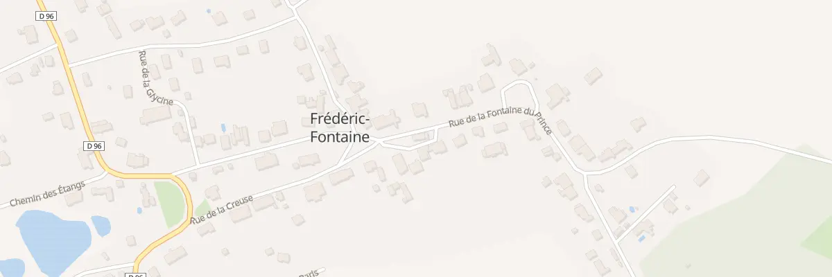 Plan du 1 Rue de la Petite Ecole à Frédéric-Fontaine