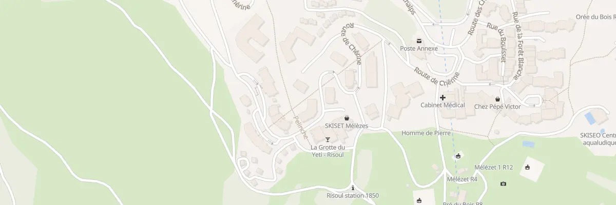Plan du 5644 Pelinche à Risoul
