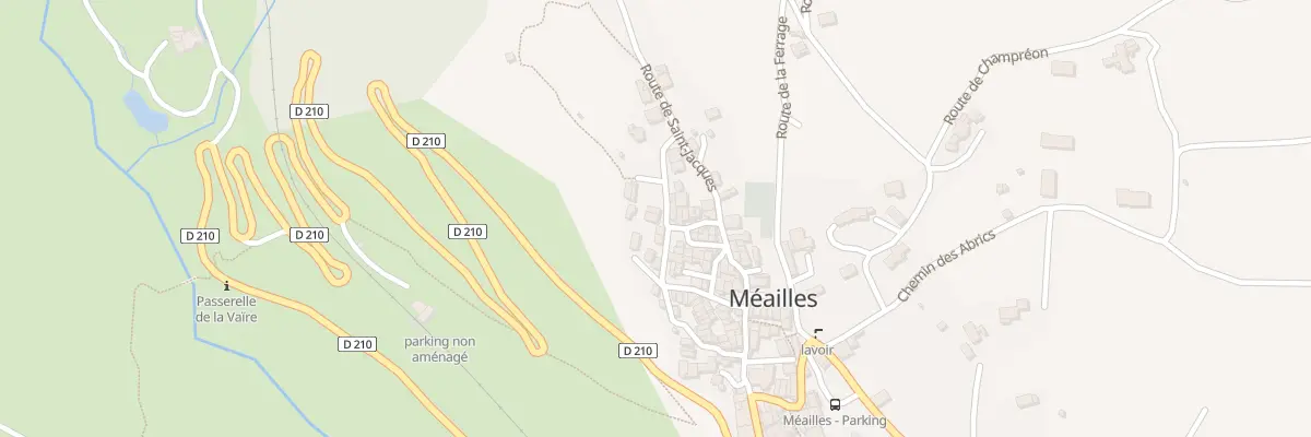 Plan du 7030 Le Village à Méailles