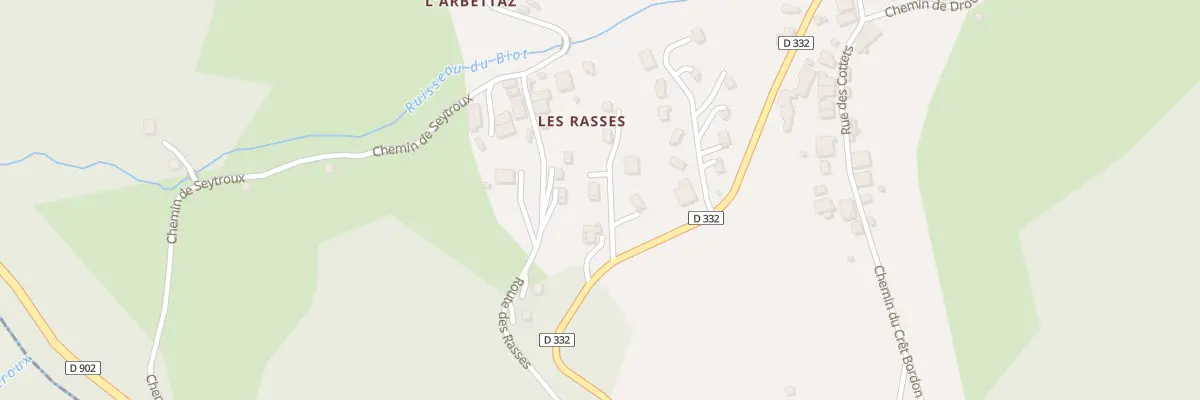 Plan du 59 Imp des Clous au Biot