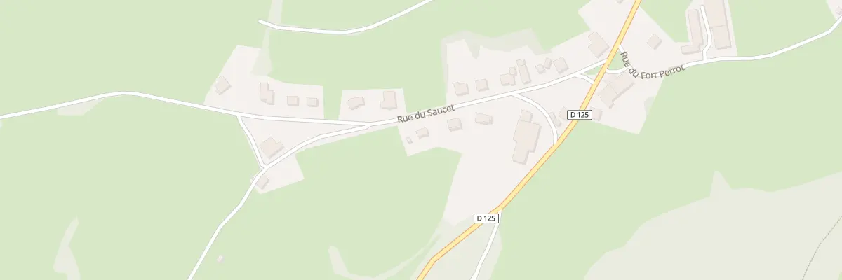 Plan du 7 Rue du Saucet à Bretonvillers
