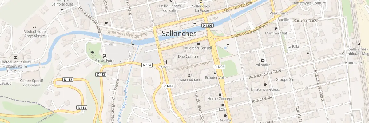 Plan du 34 Rue du Mont Joly à Sallanches