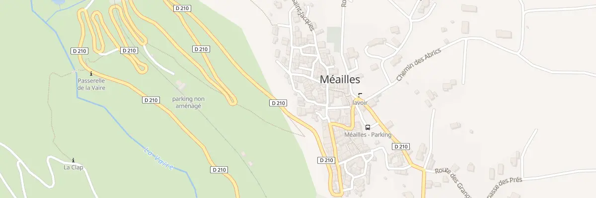 Plan du 5055 Le Village à Méailles