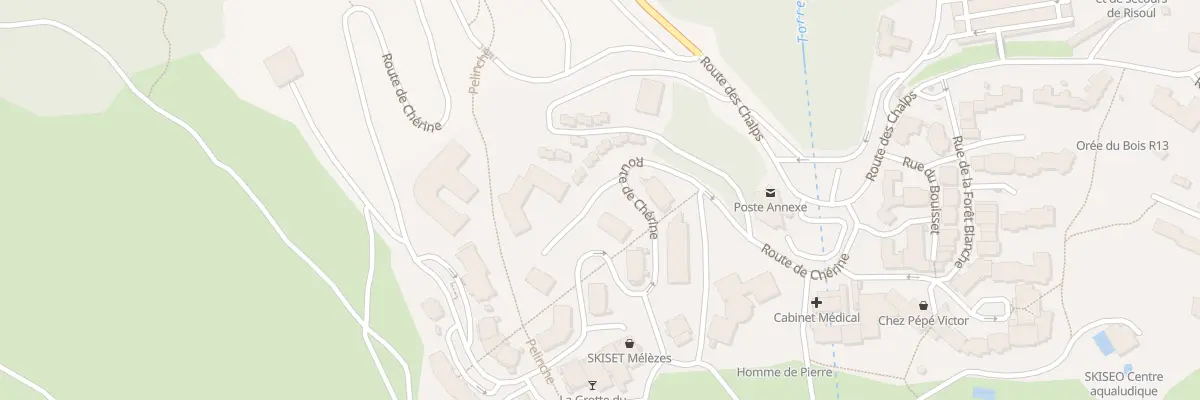 Plan du 5657 Res Pegase à Risoul
