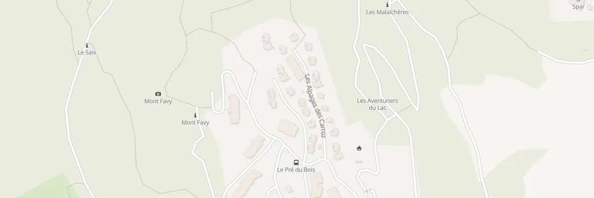 Plan du 673 Rte du Mont Favy à Arâches-la-Frasse