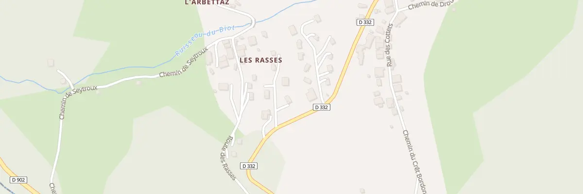 Plan du 42 Imp des Clous au Biot