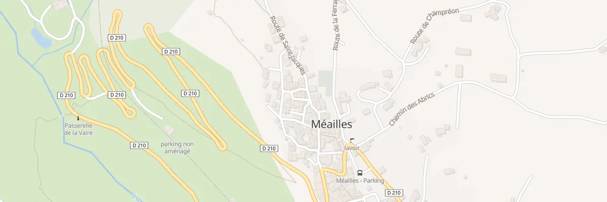Plan du 5039 Le Village à Méailles