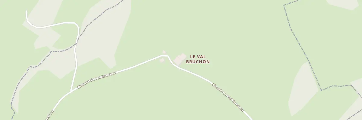 Plan du 3 Le Val Bruchon au Bélieu