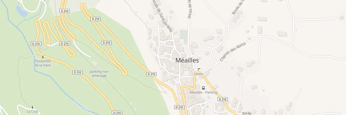 Plan du 5041 Le Village à Méailles