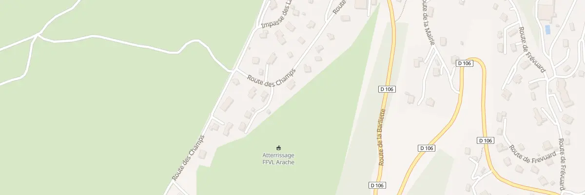Plan du 230 Rte des Champs à Arâches-la-Frasse