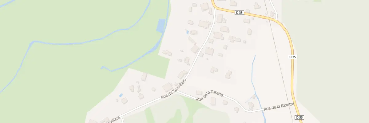 Plan du 166 Rue de Xonvillers à Dommartin-lès-Remiremont