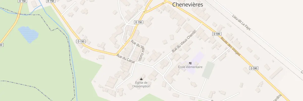 Plan du 9 Rue du Vieux Fortin à Chenevières
