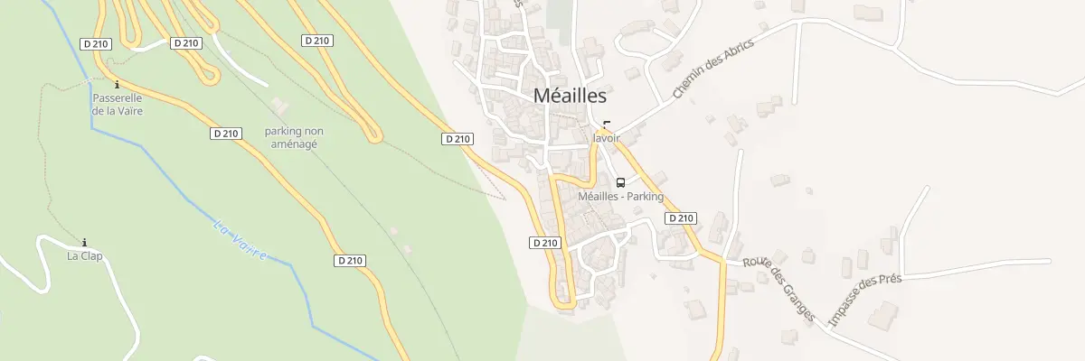 Plan du 5071 Le Village à Méailles