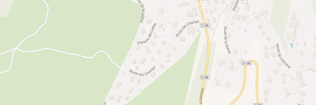 Plan du 199 Rte des Champs à Arâches-la-Frasse