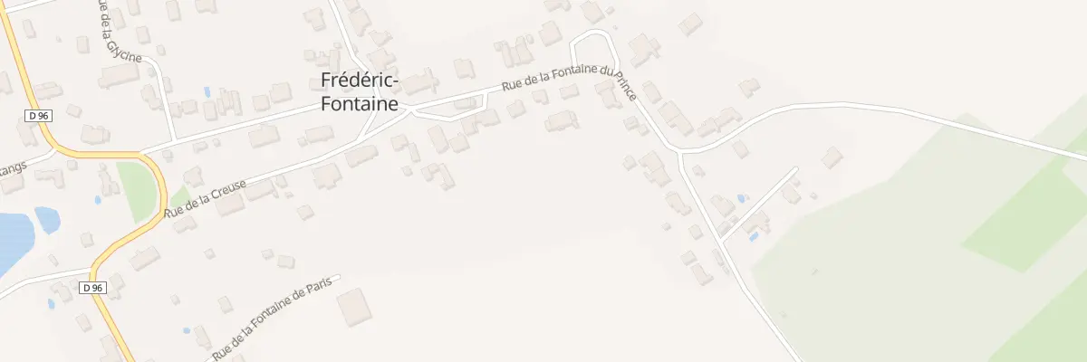 Plan du 2 Rue de la Fontaine du Prince à Frédéric-Fontaine