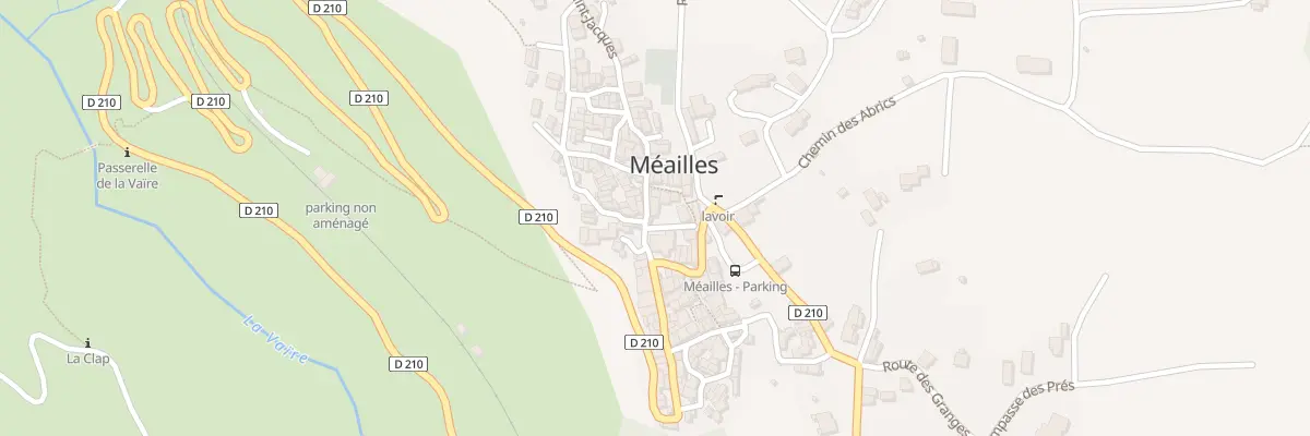 Plan du 5060 Le Village à Méailles