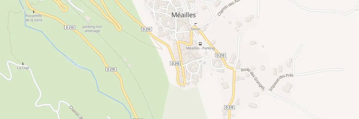 Plan du 5086 Le Village à Méailles