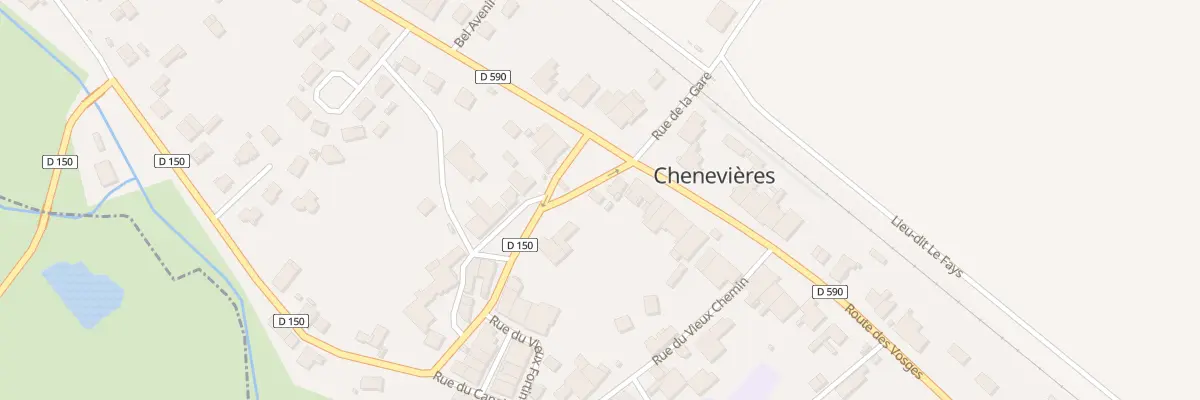 Plan du 3 Pl du Point du Jour à Chenevières