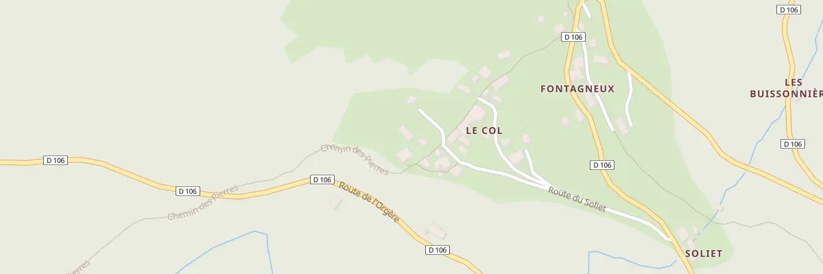 Plan du 240 Che des Pierres à Saint-André