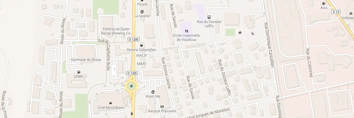 Plan du 511 Rue de Savoie à Sallanches