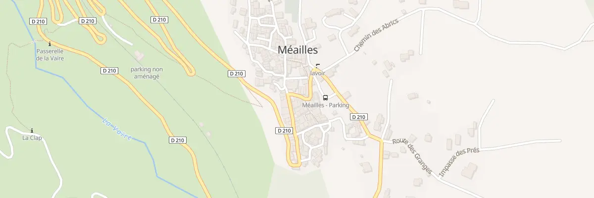 Plan du 5078 Le Village à Méailles