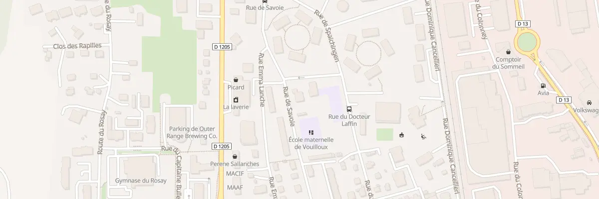 Plan du 640 Rue de Savoie à Sallanches
