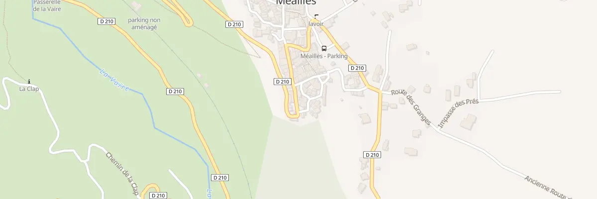 Plan du 7022 Le Village à Méailles
