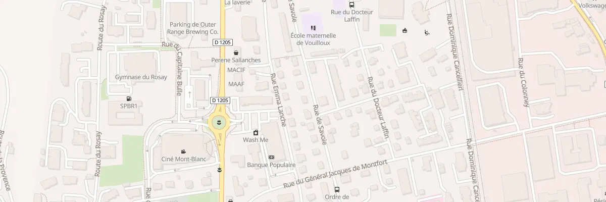 Plan du 463 Rue de Savoie à Sallanches