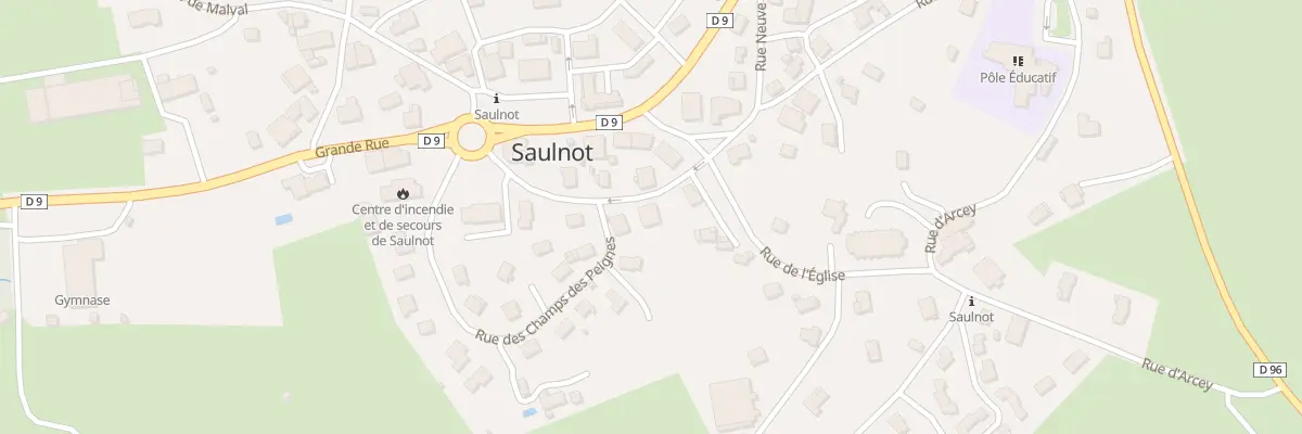 Plan du 10 Rue du Château à Saulnot