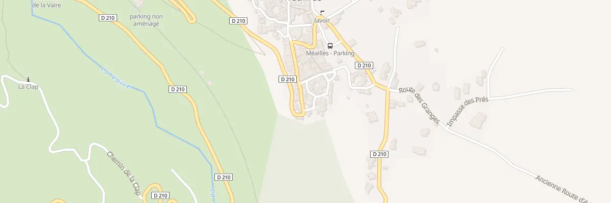 Plan du 7005 Le Village à Méailles