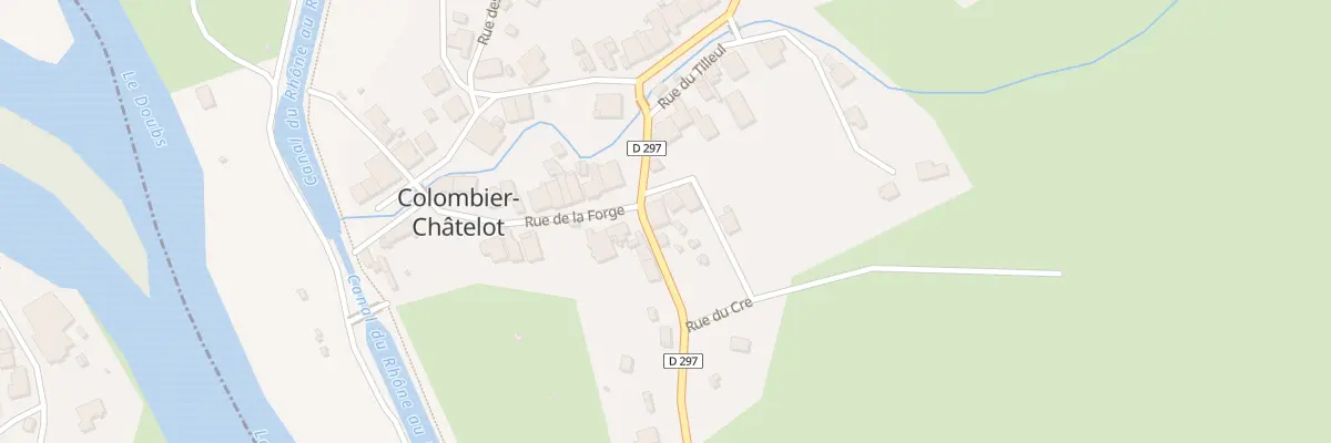 Plan du 4 Rue Paul Elie Dubois à Saint-Maurice-Colombier