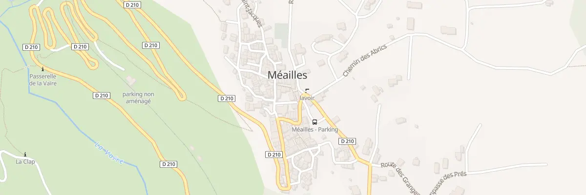 Plan du 5064 Le Village à Méailles