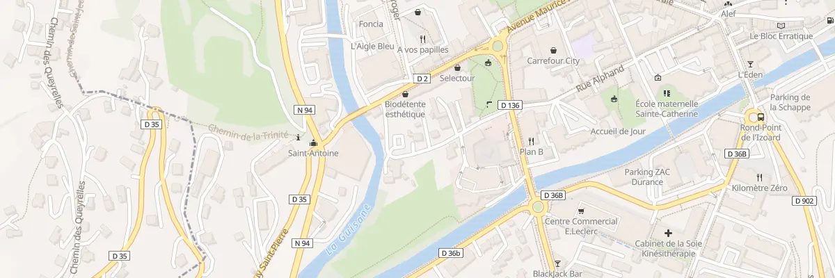 Plan du 12 Rue du Moulin à Briançon
