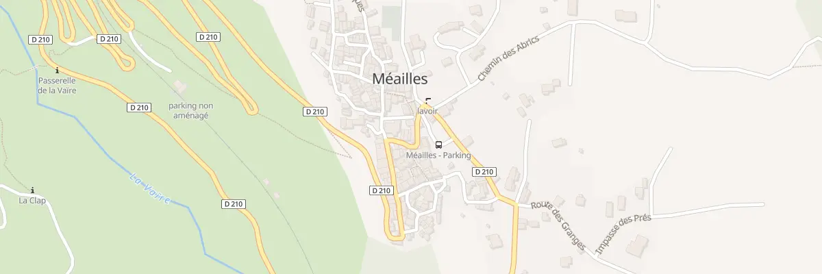 Plan du 5066 Le Village à Méailles
