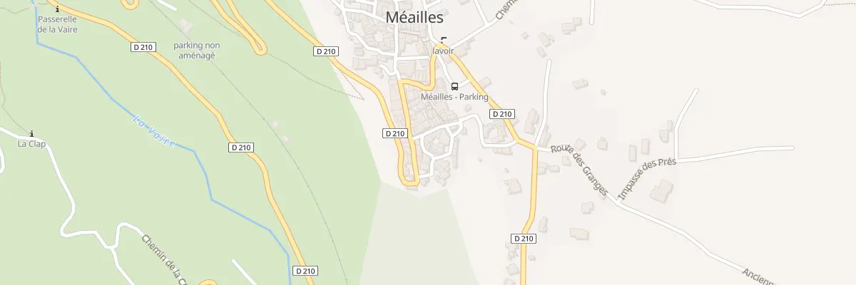 Plan du 5099A Le Village à Méailles