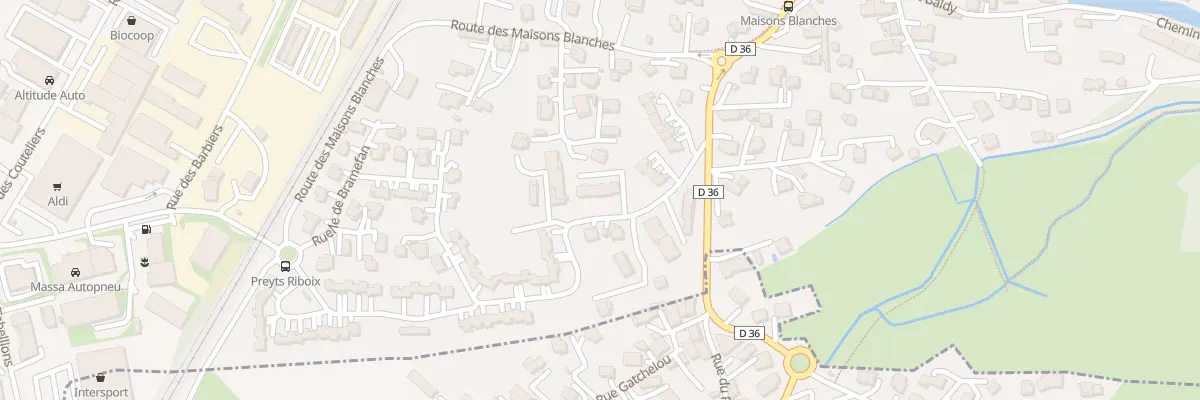 Plan du 43 Rue des Preyts Riboix à Briançon