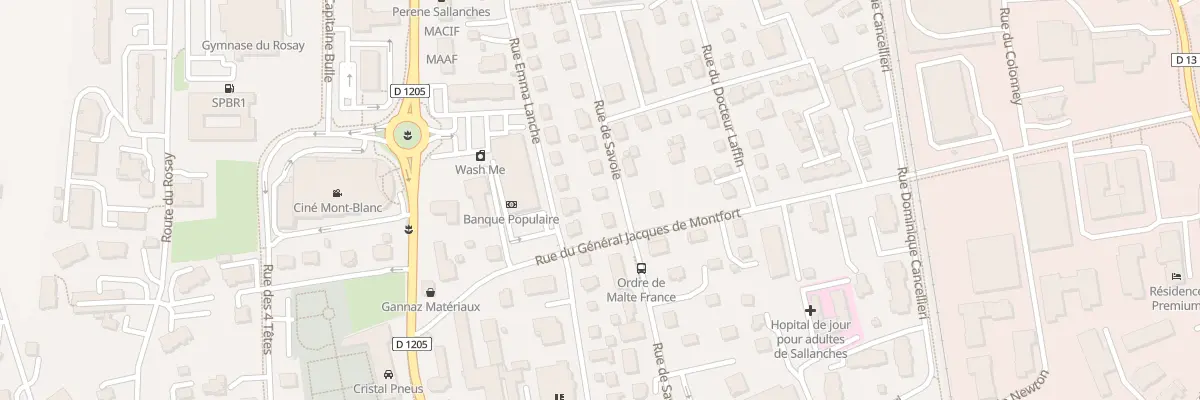 Plan du 375 Rue de Savoie à Sallanches