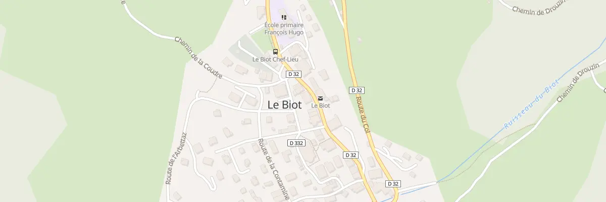 Plan du 43 Rte de l’Eglise au Biot