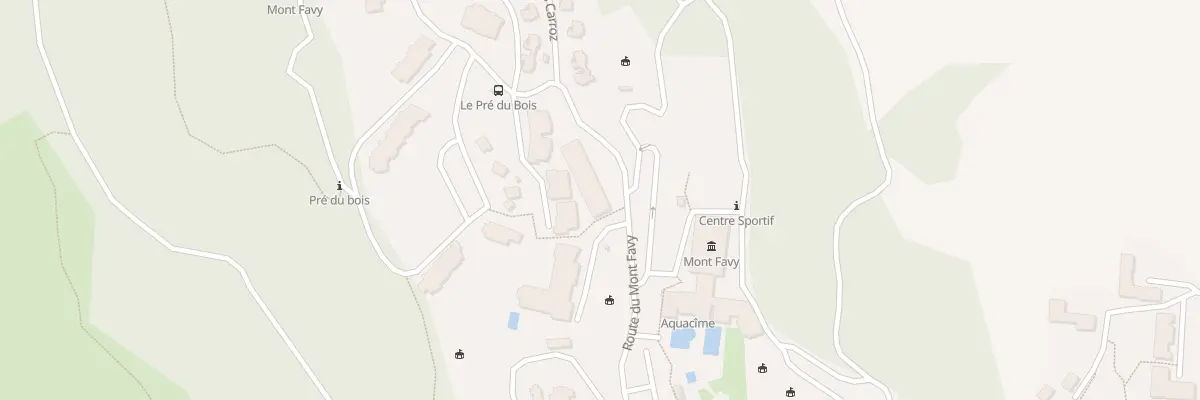 Plan du 674 Rte du Mont Favy à Arâches-la-Frasse