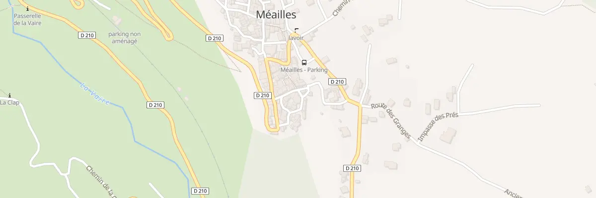 Plan du 5105 Le Village à Méailles