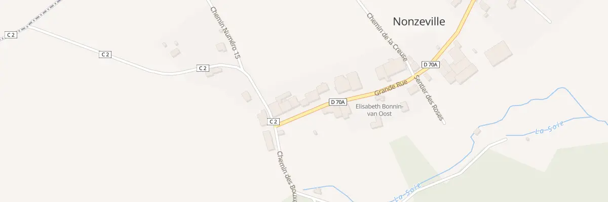 Plan du 5 Grande Rue à Nonzeville