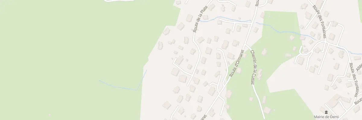 Plan du 5135 Rte de la Plate à Demi-Quartier