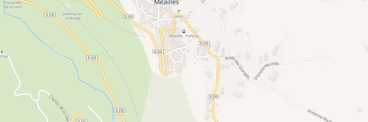 Plan du 7064 Le Village à Méailles